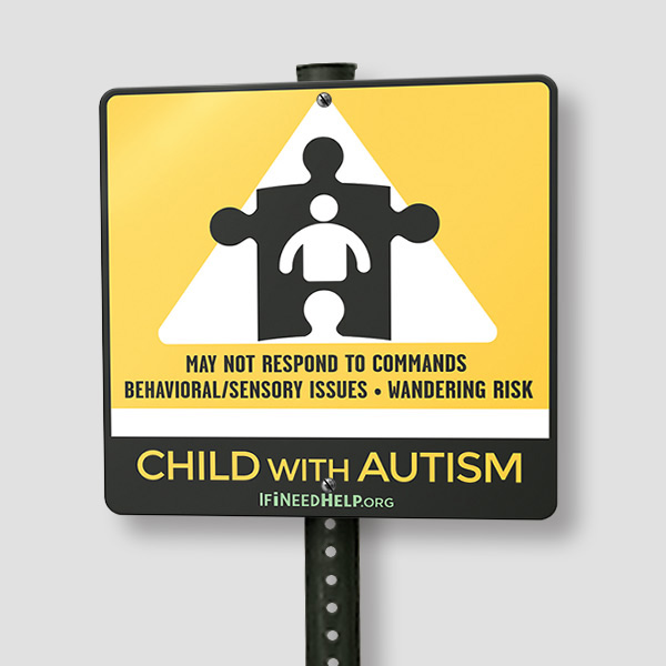 Child Autism Sign