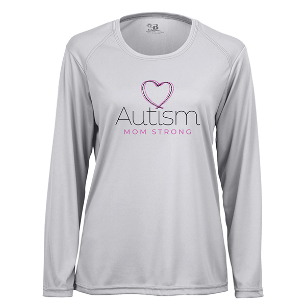 Autism Mom Strong 2 Long Sleeve