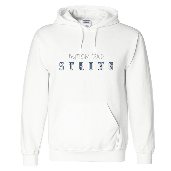 Autism Dad Strong Hoodie 2