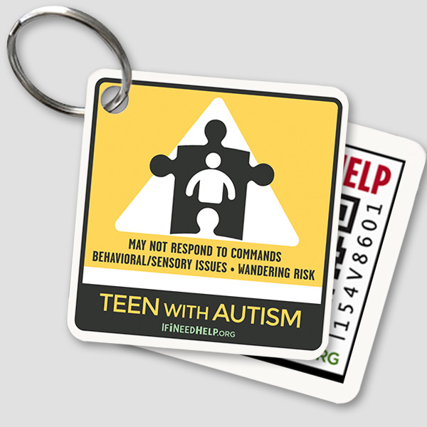 Teen Autism Keychain