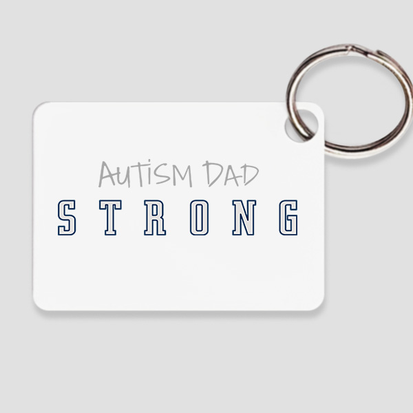Autism Dad Keychain