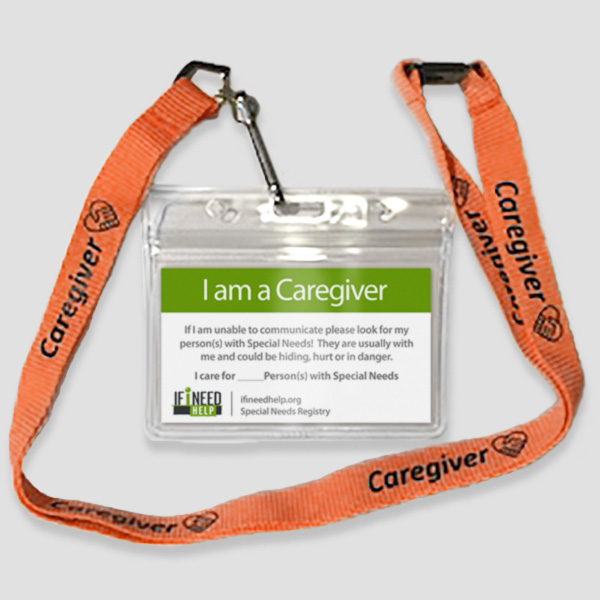 Caregiver  Lanyard