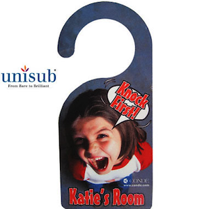 Custom Door Hanger