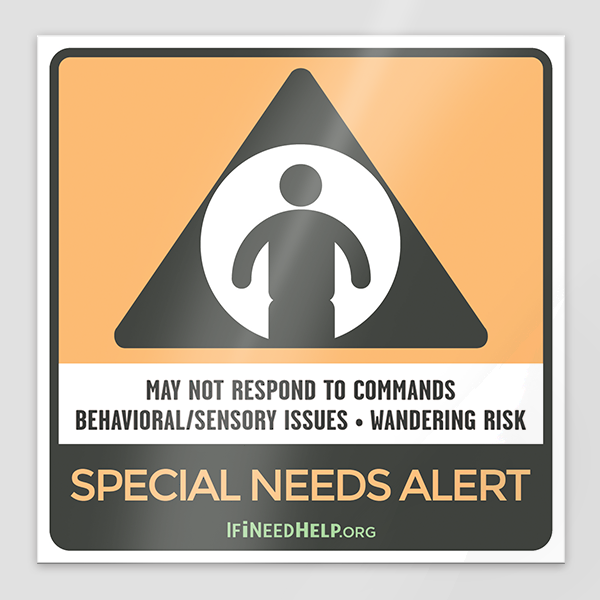 Special Needs Sticker