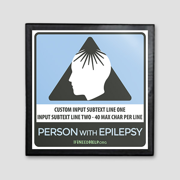 Epilepsy Car Magnet