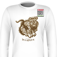 DoodleLion Brown Long Sleeves