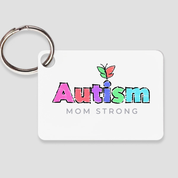 Autism Mom Keychain